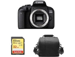 Kit Cámara Réflex CANON EOS 800D + SD de 32GB + Bolsa