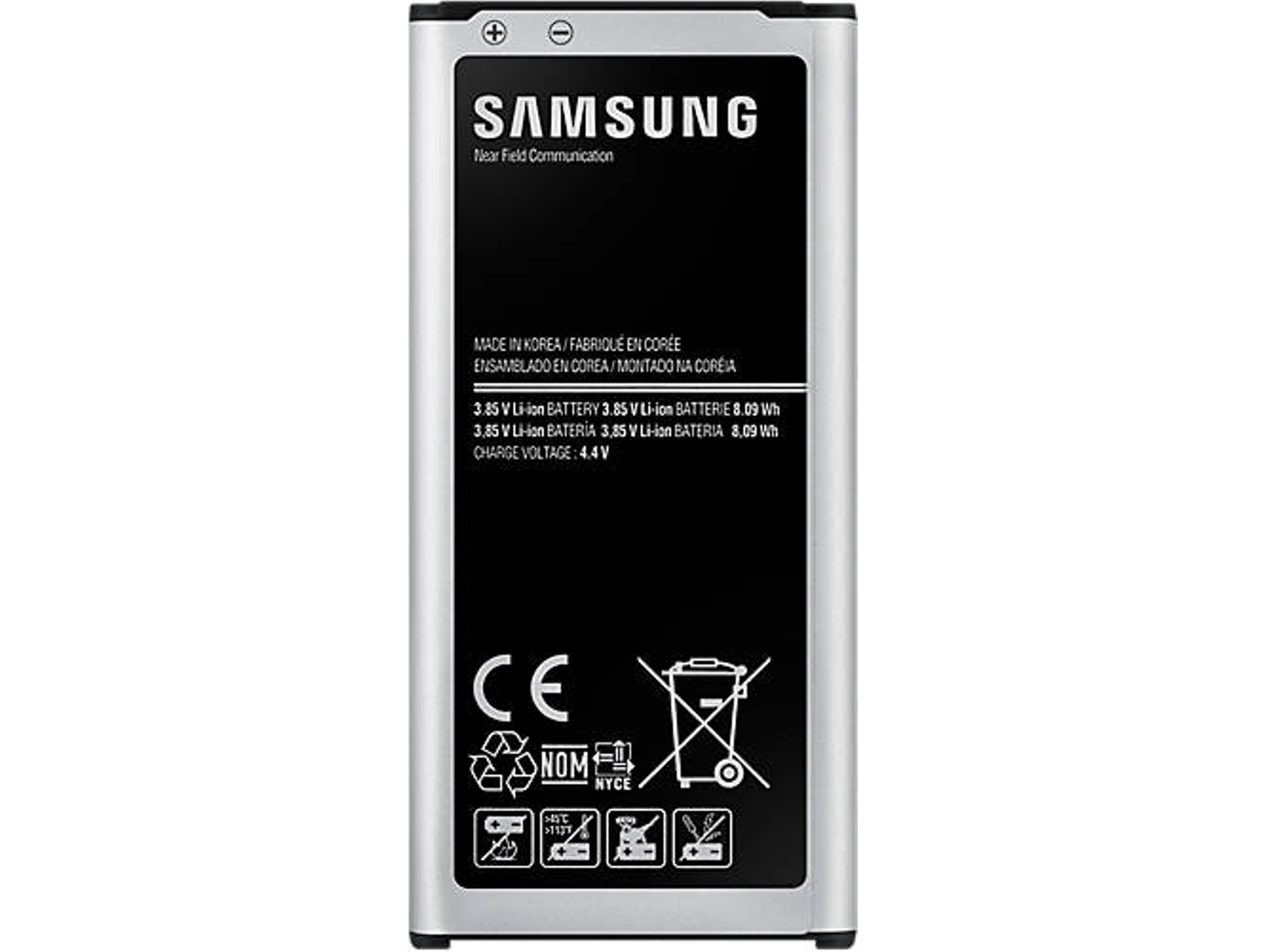 Batería SAMSUNG EB-BG800B Negro, Plateado
