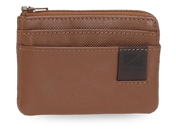 Cartera de cuero marrón con adorno de Pepe Jeans