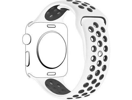 Correa Apple Watch Series 3 G4M 38mm Blanco, Negro