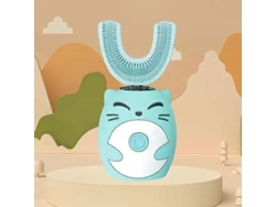 Cepillo de dientes eléctrico GOKOCO en forma de U para niños, sónico de 360 ​​grados, blanqueamiento dental inteligente.