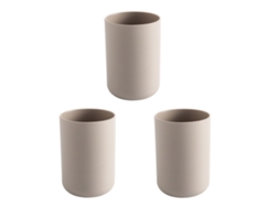 VVJIJILLY 3 Copos De Bochecho Simples Para Casal, Casa De Banho