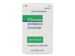 Complemento Alimentar ORRAVAN Cloruro Potasico (30 Comprimidos)