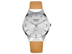 Reloj De Cuarzo Casual Y Moderno Para Hombre Zhoulianfa Con Correa De Cuero Negra.