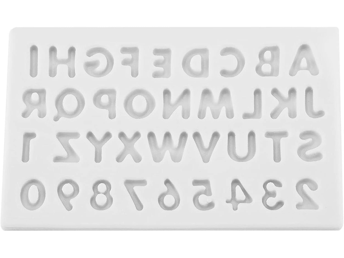 Molde de silicona para pasteles, fondant y chocolate. No tóxico y duradero, fácil de usar para proyectos de bricolaje. Gokoco