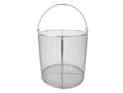 Cesta De Esterilización De Instrumentos De Acero Inoxidable Con Mango Para Laboratorio 150x150x150mm