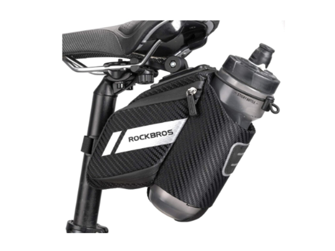 Bolsa para asiento de bicicleta con bolsa para guardar herramientas de Gusshious.
