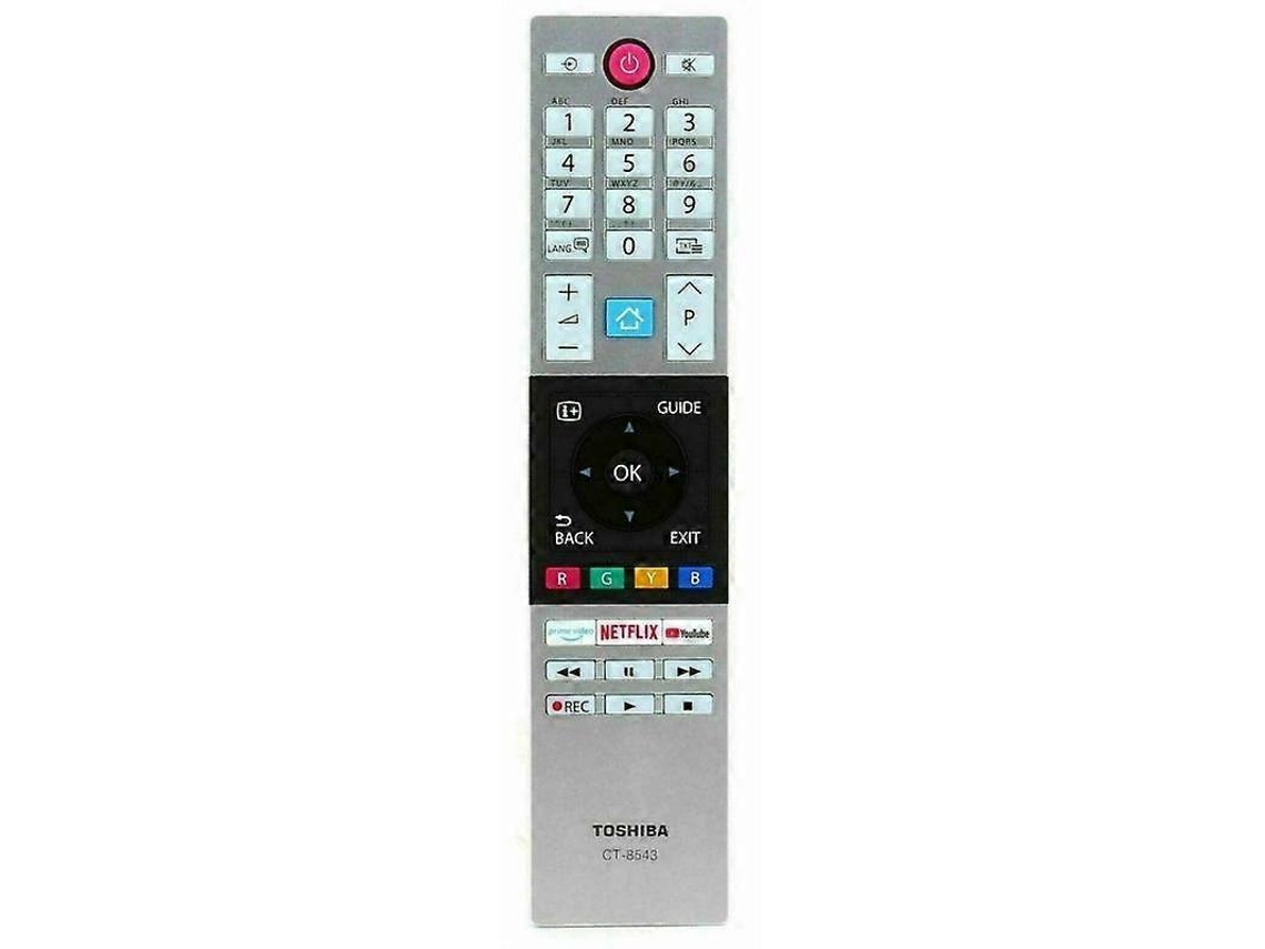 Nuevo Mando A Distancia Ct-8543 Para Televisores Toshiba Con Netflix (modelos 40l2863dg, 32w2863dg Y 43v5863dg)._ozo