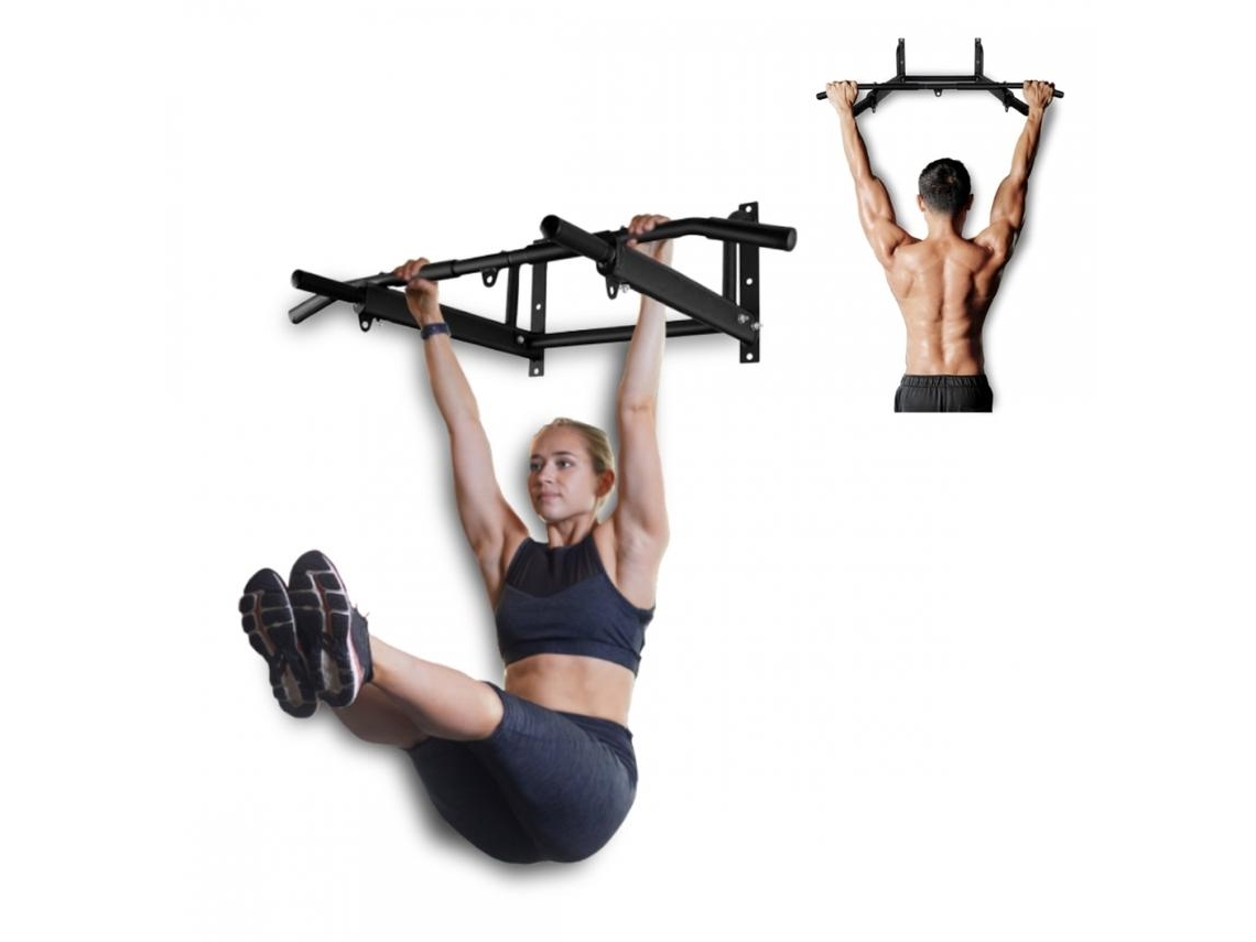 Barra Elevadora MOBICLINIC Incluye Kit de Anclaje Asas Antideslizantes Hasta 150 Kg Apto para Saco de Boxeo Multifuncional