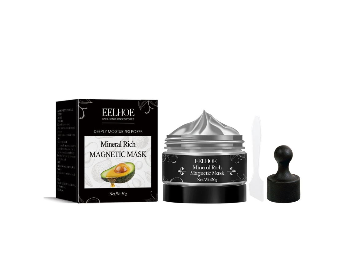 Mascarilla mineral magnética con efecto rápido