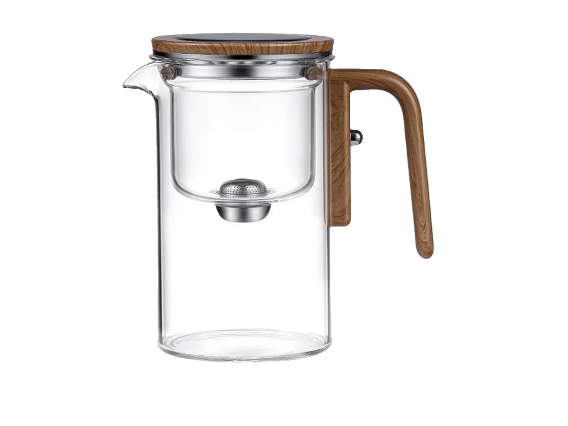 Hervidor de vidrio de 800 ml de capacidad, fácil de usar, OEM de 800 ml