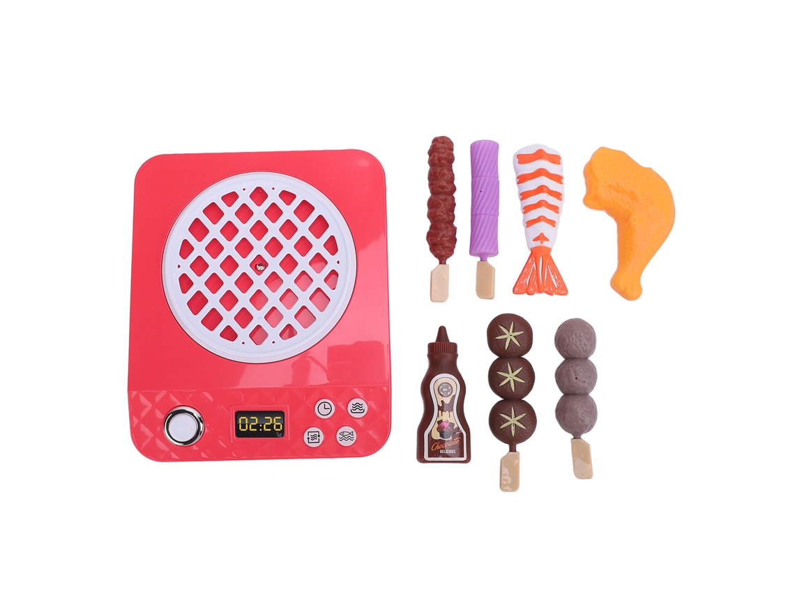 Juego De Barbacoa De Juguete Realista Con Pilas Para Niños Y Niñas.