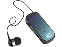 Auriculares Intrauditivos Bluetooth Con Cable Retráctiles Y Clip Para Corbata K65
