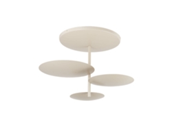 Lámpara De Techo Led Simplon 3x15,5 W Integrada, 5180 Lm, 3000 K, Regulable, Con Corte De Fase, Marco Metálico, Ip20, Clase 1 - Arena