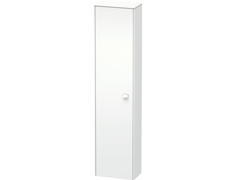 Armario DURAVIT Brioso alto 177,0x42,0x24,0 cm 1 puerta abatible a la izquierda 1 balda de madera 3 baldas de cristal