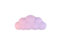 Alfombrilla de ratón con forma de nube, reposamuñecas para teclado y ratón, base antideslizante, ideal para la oficina y juegos. Chennnls