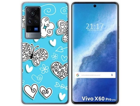 Carcasa Vivo X60 Pro 5G TUMUNDOSMARTPHONE Silicona Multicolor