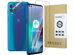 Conjunto de Protectores de Lente Traseira Arranhões Sem para Motorola Moto G100 HONGWE. Transparente (2un)