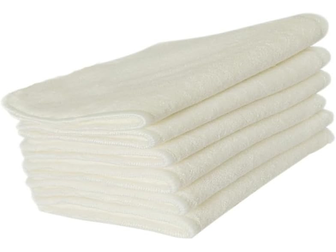 Juego De Bambú De 6 Piezas Para Niños, Lavable Con Almohadillas Acolchadas, Protege El Hogar Y Los Viajes.