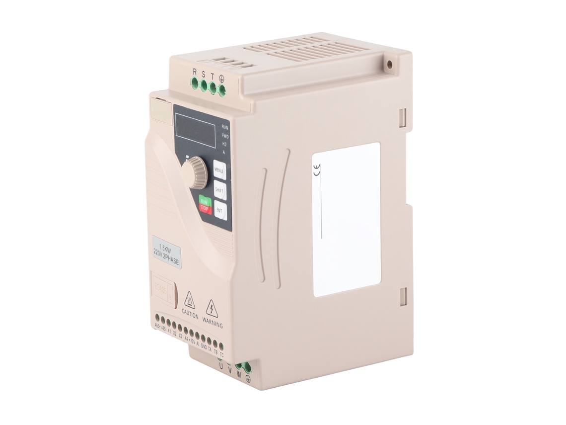 Inversor de frecuencia de 1,5 kW, 220 V, monofásico a trifásico.