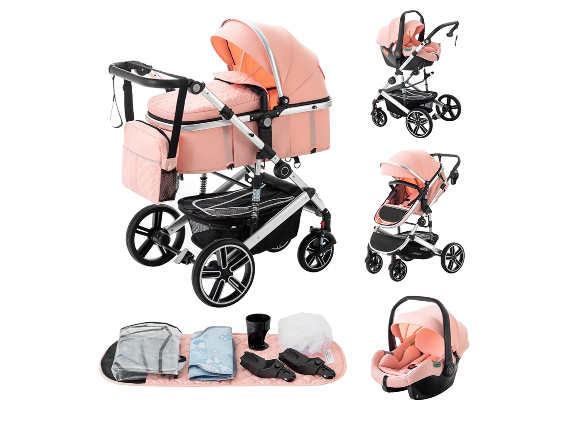 Portabebés tipo canguro, diseño portátil, convertible, SK21 rosa
