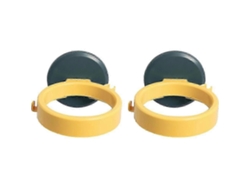 Soporte organizador de pared para secador de pelo GOKOCO, estante portátil para secador