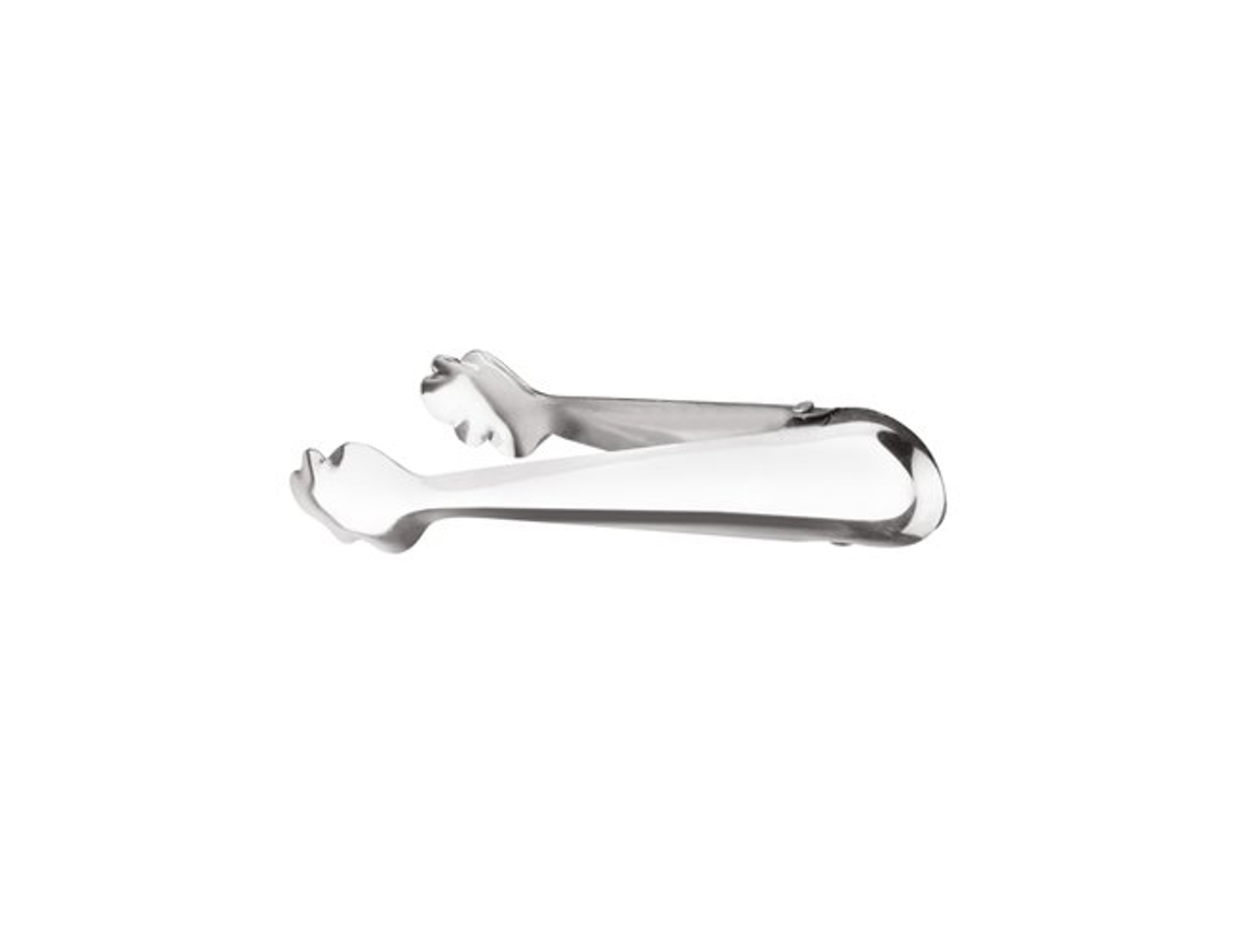 Pinza Para Hielo Acero Inox 18cm