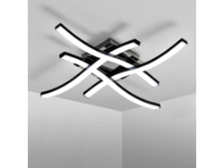 Candeeiro de Teto de Aranha Moderna 24 W Luz Branca Fria de 6500 K