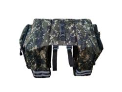 Bolsa De Asiento Trasero Para Bicicleta, Bolsa De Portaequipajes Doble, Bolsa De Compras Para Bicicleta