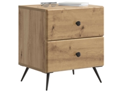 Maison Exclusive - Armario De Noche Con Cajón Roble Artesanal 43 X 34,5 X 47,5 Cm
