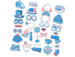 Decoraciones Navideñas De Papel De Temporada Para Manualidades, Accesorios De Nieve Para Niños,