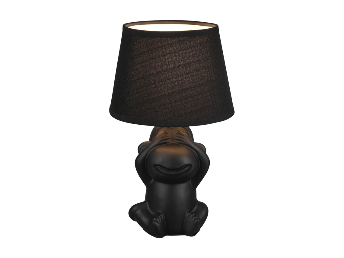 Lámpara de Mesa LÚZETE (Negro) E14