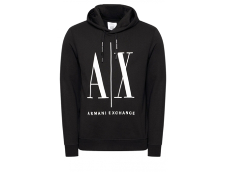 Sudadera ARMANI EXCHANGE Algodón Hombre (XXL - Negro)