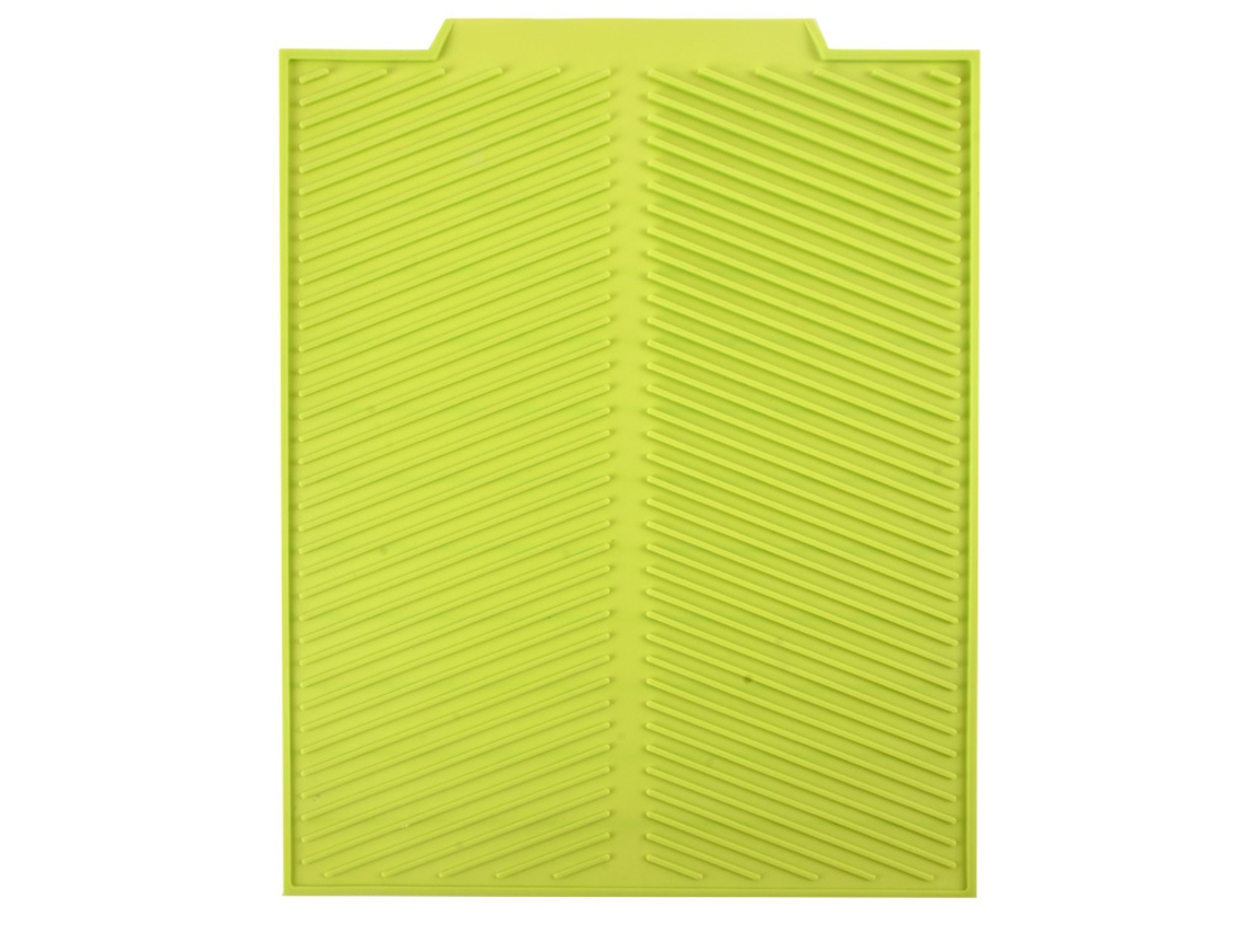Borrador de silicona para secar platos, lavable a máquina, multiusos.