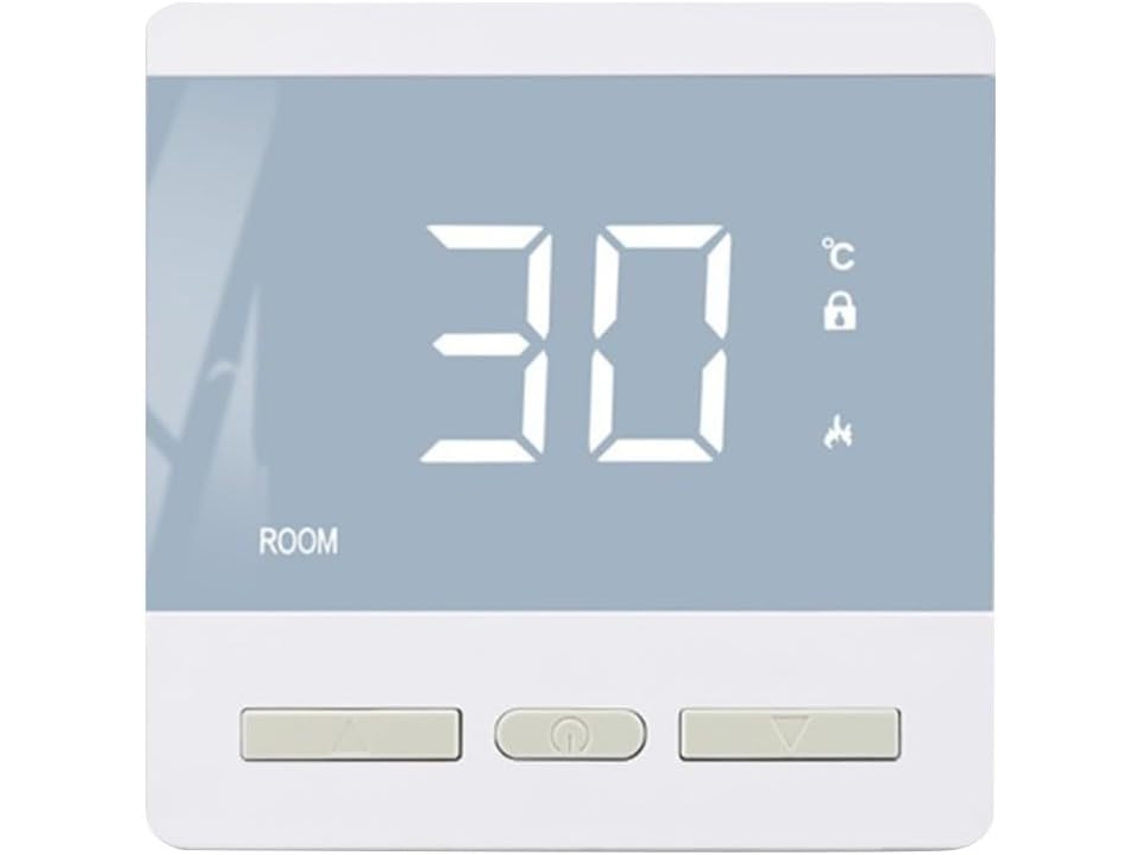 25 Termostato Eléctrico Para Calefacción Por Suelo Radiante A, Controlador Inteligente Con