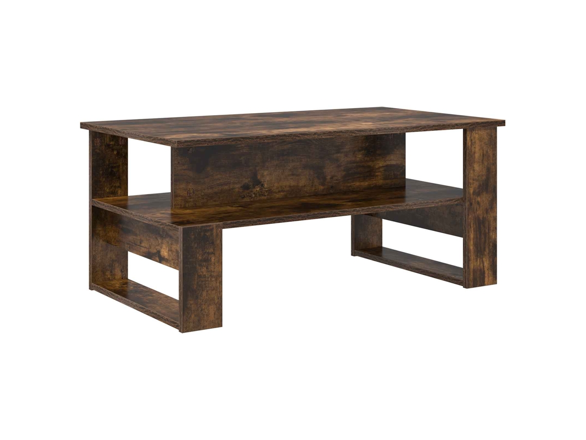Mesa de centro en roble ahumado, 90 x 50 x 40 cm, MAISON EXCLUSIVE