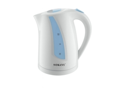 Jarra eléctrica 1,8 l 2200 w Sokany GP 302 blanca
