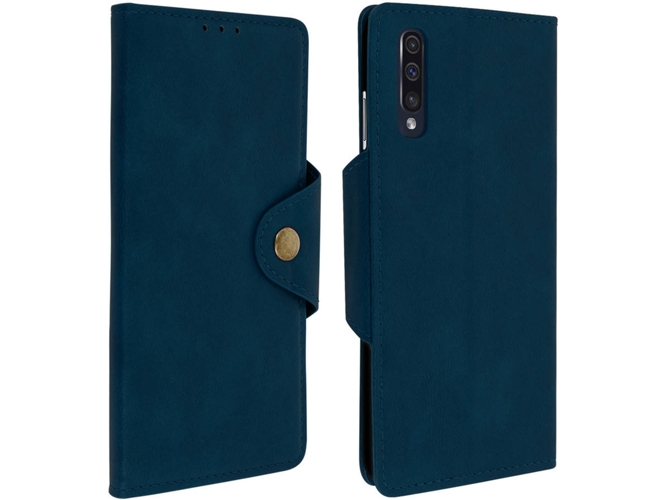Funda Samsung Galaxy A50 AVIZAR Wallet Azul