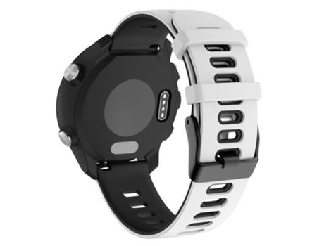Correa de Silicona bicolor para Samsung Galaxy Watch 5 40mm/44mm/5 Pro 45mm - blanco/negro