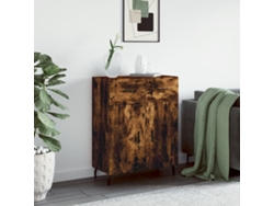 Aparador | Aparador De Comedor | Armario De Cocina De Madera De Ingeniería Roble Ahumado 69,5x34x90 Cm