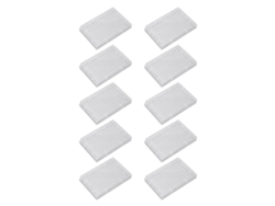 10 Placas De Cultivo De Tejidos, 96 Pocillos, Con Tapa De Poliestireno Transparente Para El Crecimiento Celular.