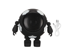 Altavoz Estéreo Bluetooth Pequeño Y Portátil Con Conexión Serial Inalámbrica, Negro, Para Fiestas En Casa.