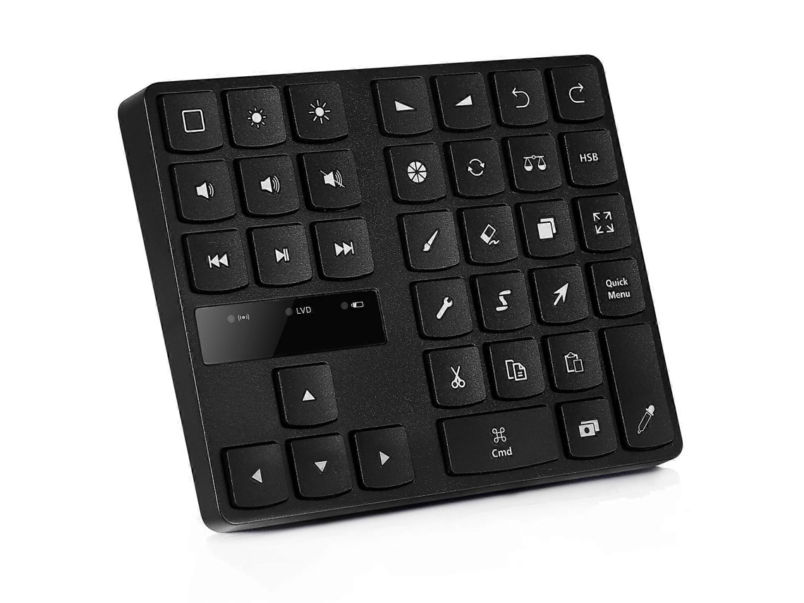 Teclado digital inalámbrico Bluetooth 5.0 Mc 533 con 35 teclas para pintar Ly Ebike
