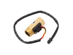 Sensor De Flujo De Agua Con Interruptor 1-30 L/min Rosca G1/2 Caudalímetro Duradero