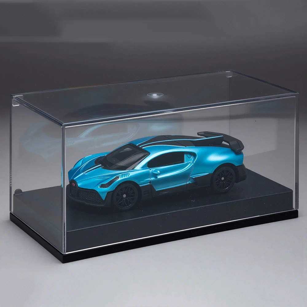 (Blue Divo) Escala 1:64 - Carrocería metálica, neumáticos de goma, modelo de coche deportivo