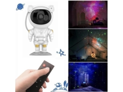 Proyector LED de luz nocturna para bebé, proyector de luces para dormitorio infantil, astronautas estrellados, lámpara de proyección de astronauta NIGHTYNINE