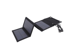 Cargador solar portátil plegable (10 W, dos salidas USB)