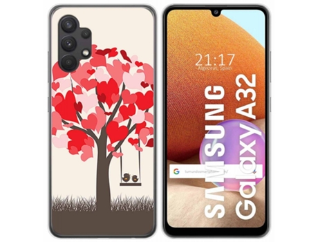 Carcasa Samsung Galaxy A32 4G TUMUNDOSMARTPHONE Dibujos Multicolor