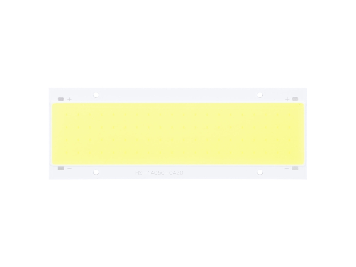 Panel De Luz Led Cob De 15 W, 1500 Lúmenes, 12 V, 3000-6500 K, 140 X 50 Mm, Fuente De Luz Para Proyectos De Bricolaje, Blanco Puro.