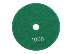 Discos De Pulido De Diamante Húmedo De 5 Pulgadas (125 Mm) Para Granito, Hormigón Y Mármol, Con Gran Poder De Acabado Y Sin Manchas De Color.
